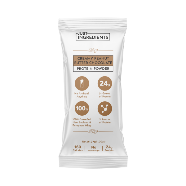 Creamy Peanut Butter Chocolate Protein Powder Stick