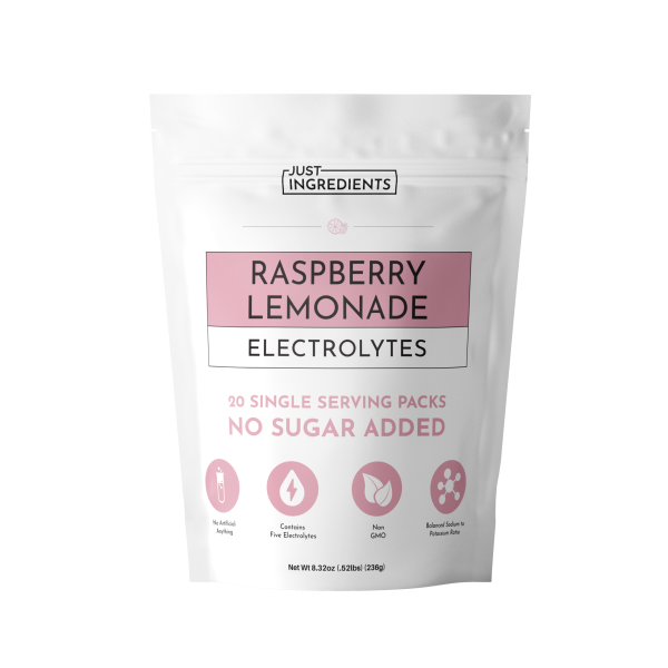 Raspberry Lemonade Electrolytes  - Single Serving Packs (20)